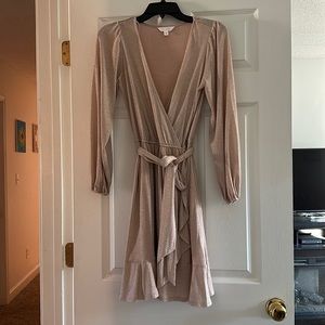XS Lauren Conrad blush sparkle dress